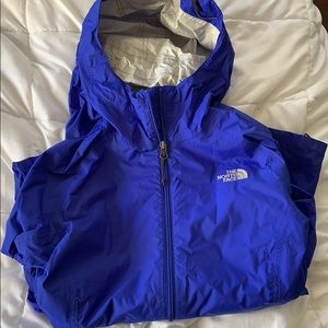 The north face rain jacket